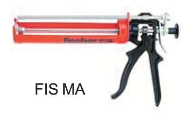 אקדח מקצועי FIS MA לתרמיל הזרקה דו רכיבי