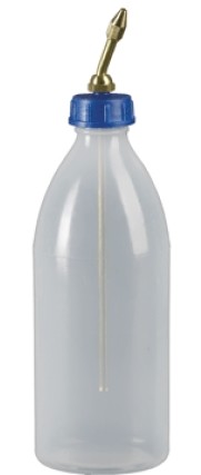 בקבוק פלסטיק 250 מ"ל + צינורית נחושת