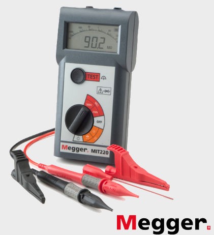 בודק בידוד מגר 250V-500V דיגיטלי - אנלוגי - MEGGER